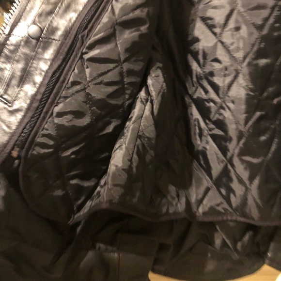 NWT Allstate Leather Motorcycle Jacket, Medium - Picture 3 of 7